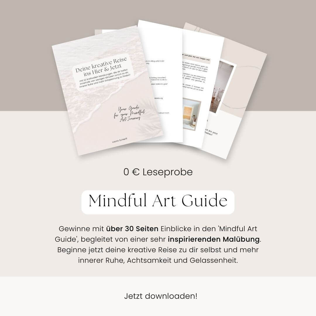 Mindful Art Guide 0 Euro Leseprobe by Laura Scherff